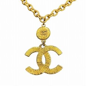 CHANEL Gold Logo Belt